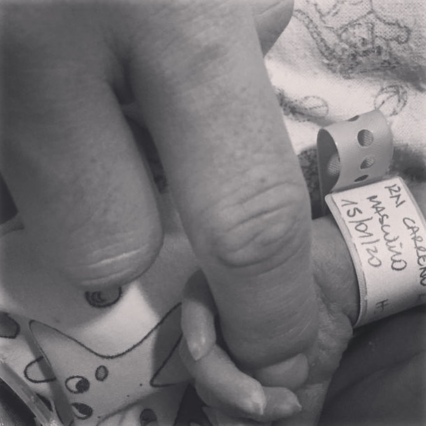 Pequeño hijo de Jaime Carreño falleció a sus 29 días