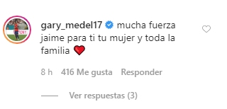 Las sentidas condolencias del mundo del fútbol por el fallecimiento del hijo de Jaime Carreño