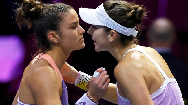 Maria Sakkari eliminó a la favorita Belinda Bencic en San Petersburgo