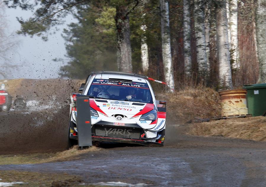 Elfyn Evans presentó su candidatura en un Rally de Suecia cada vez más pequeño