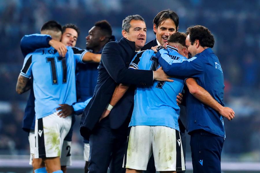 Inter de Milán sufrió una dura caída a manos de Lazio en la Serie A