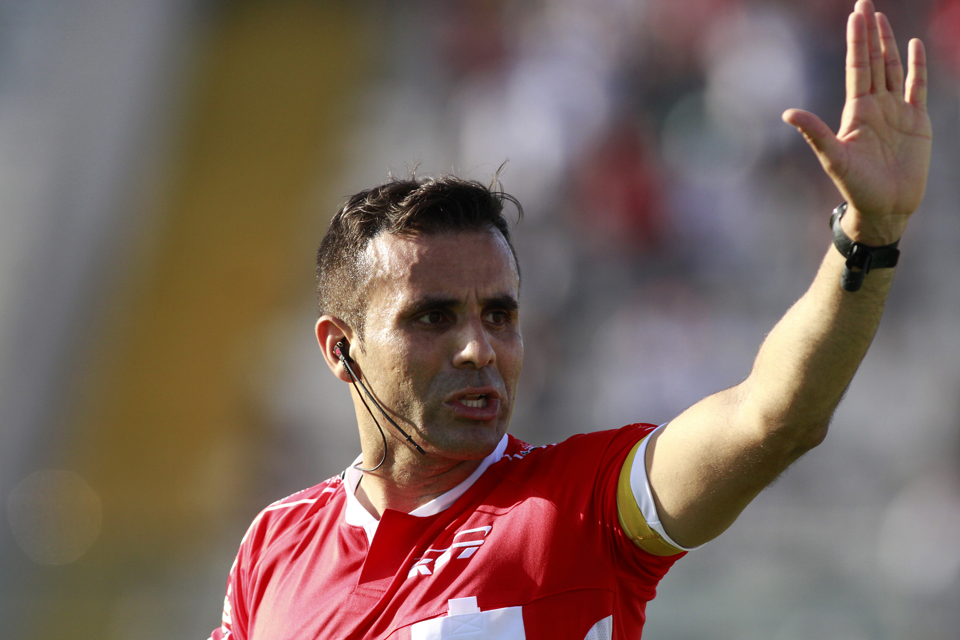 Piero Maza: Se hizo imposible continuar el partido por la herida de Blandi