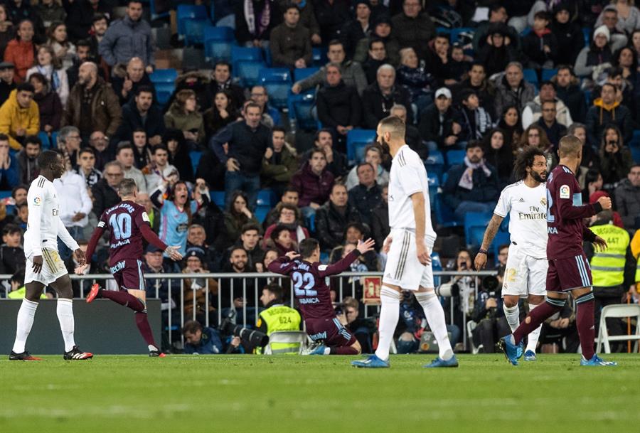 Celta de Vigo rescató un empate ante Real Madrid y dejó encendida la liga española