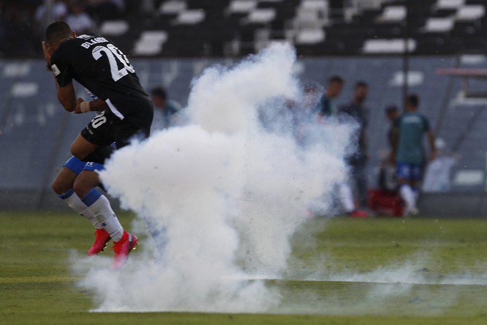 La terrible agresión que sufrió Nicolás Blandi y que provocó la suspensión del clásico