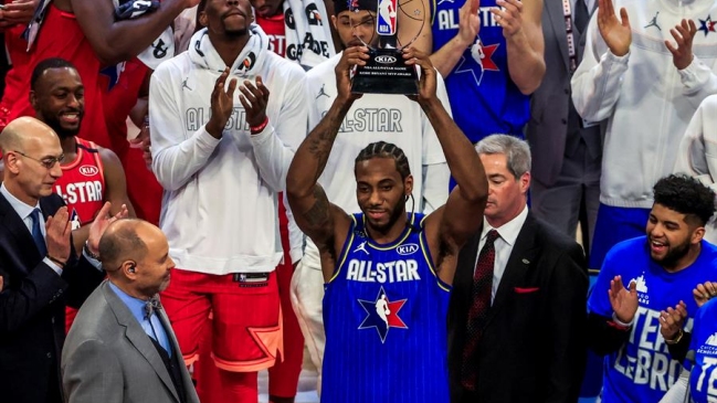 All Stars Game: Leonard ganó el trofeo “Kobe Bryant” en la victoria del Team LeBron