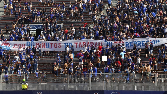 U. de Chile desbloqueó RUT de hinchas y tendrá aforo reducido en Galería Sur