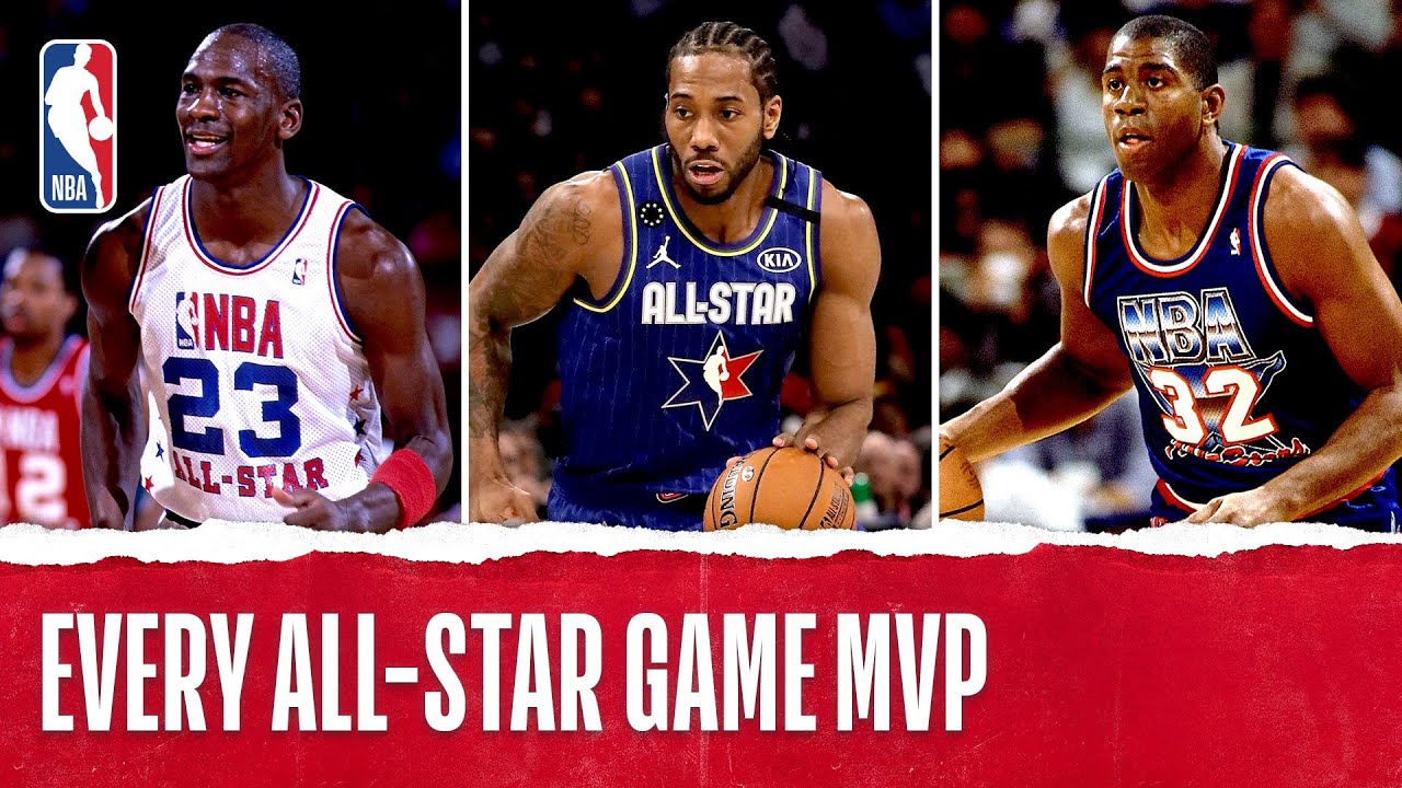 Todos los MVP en la historia del Juego de las Estrellas de la NBA