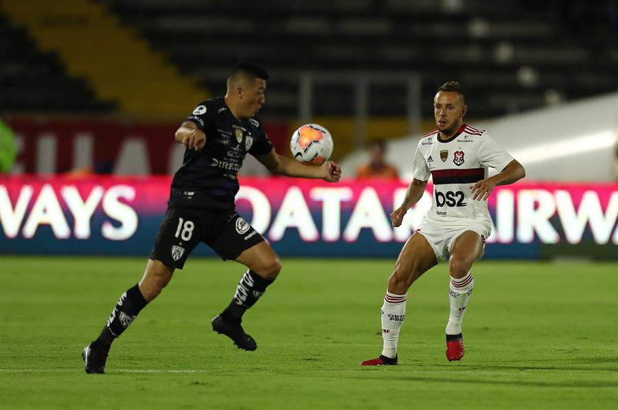El empate entre Independiente del Valle y Flamengo en la ida de la Recopa Sudamericana