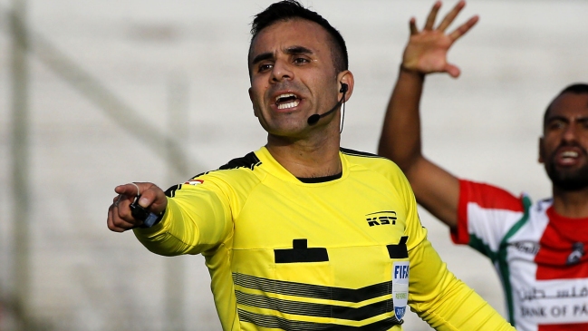 Piero Maza quedó fuera de las nóminas arbitrales para la quinta fecha del Campeonato Nacional