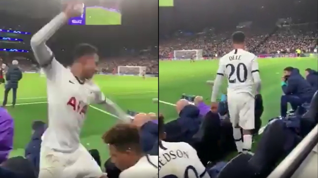 La indignada reacción de Dele Alli tras su reemplazo en derrota de Tottenham