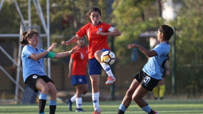 La Roja femenina sub 20 perdió en la agonía ante Uruguay en partido amistoso