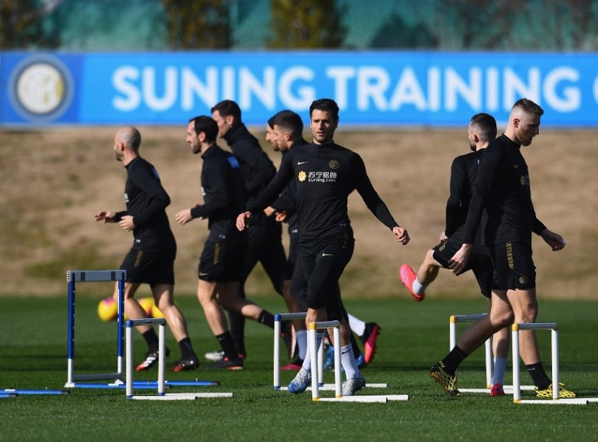 Un sonriente Alexis Sánchez ya piensa en el duelo de Inter ante Sampdoria