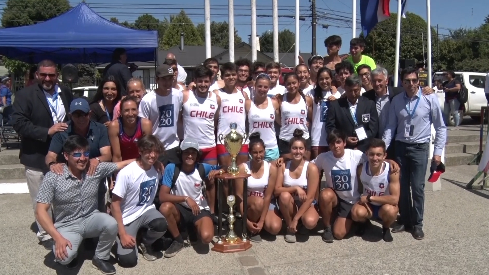 Chile ganó la Copa América de Remo 2020 que se celebró en Valdivia