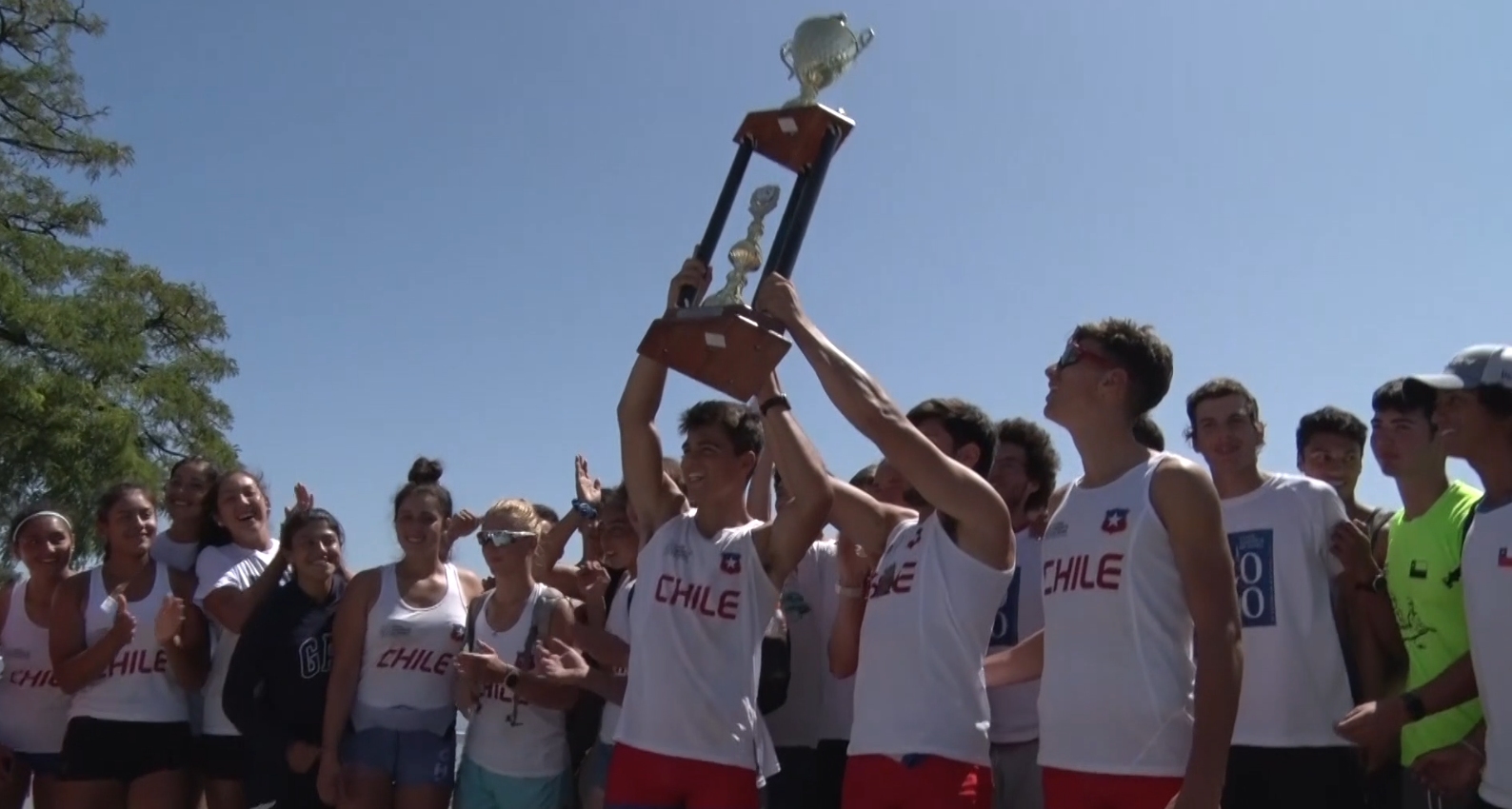Tenemos un equipo joven muy potente: El festejo de Chile tras ganar la Copa América de Remo