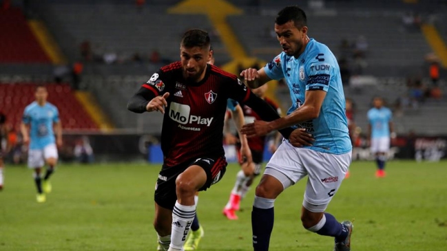 Ignacio Jeraldino sufrió en cancha la derrota de Atlas ante Pachuca de Víctor Dávila