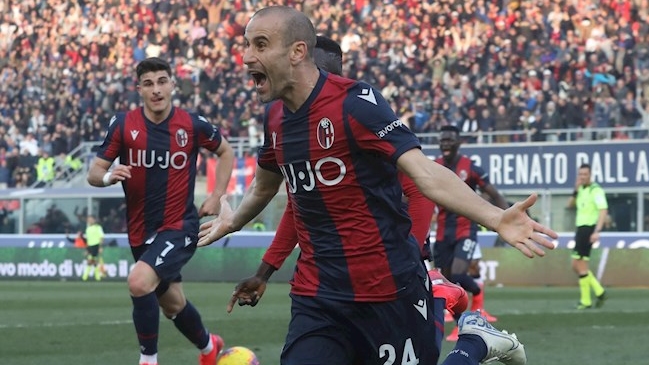 Bologna igualó con Udinese gracias a gol de Rodrigo Palacio en los descuentos