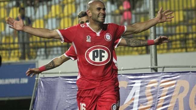 Sebastián Sáez anotó el único gol en triunfo de Unión La Calera sobre Everton