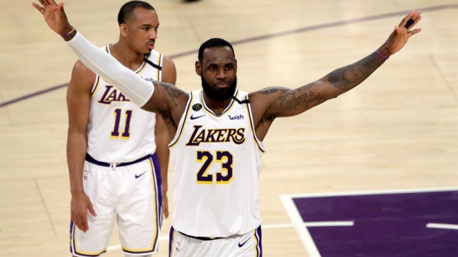 Los Lakers ganaron el clásico de la NBA a los Celtics