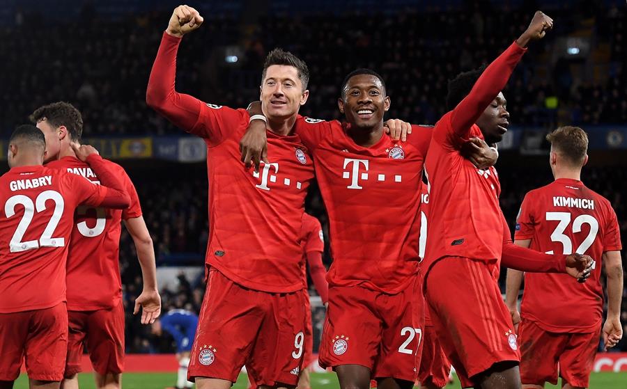 Bayern Munich arrasó con Chelsea y puso un pie en cuartos de final de la Champions
