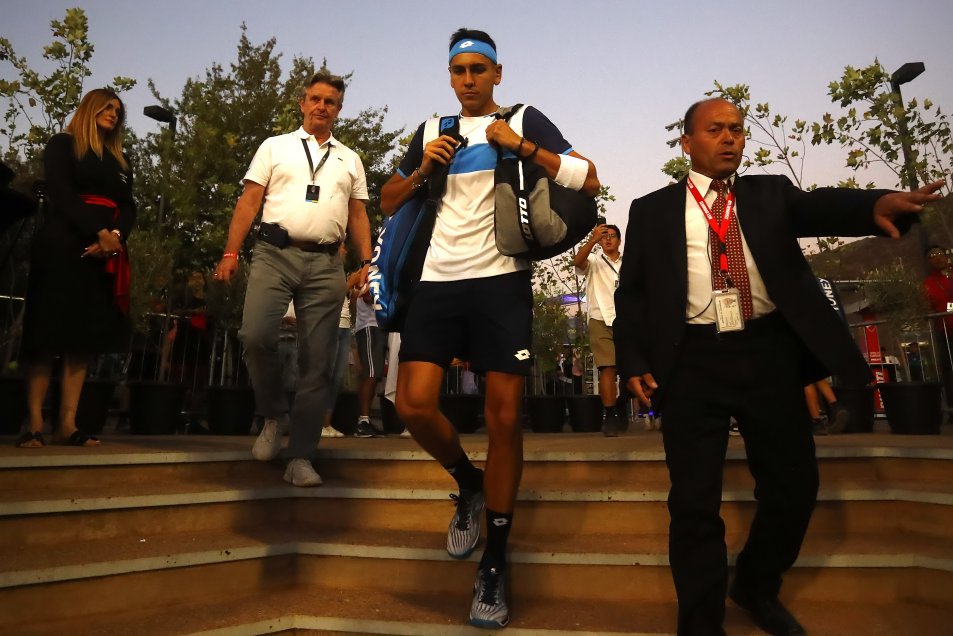 Alejandro Tabilo tuvo un exitoso debut en el ATP de Santiago tras superar a Paolo Lorenzi