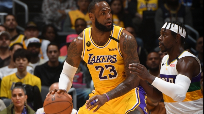 LeBron le ganó el duelo a Zion Williamson en triunfo de Lakers ante Pelicans