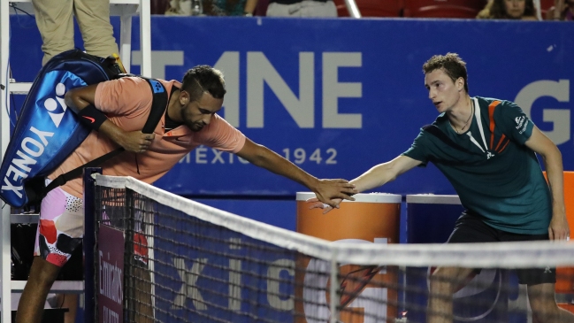 Nueva polémica de Kyrgios: La grosera respuesta sobre las pifias en Acapulco