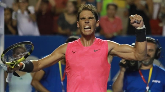 Rafael Nadal mantuvo su solidez para avanzar en Acapulco