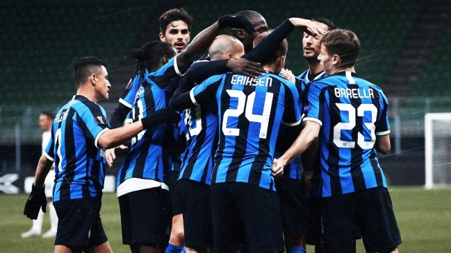 Alexis Sánchez tuvo destacado rol en clasificación de Inter en la Europa League