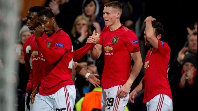 Manchester United apabulló a Club Brujas y avanzó en la Europa League