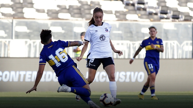 Boca Juniors venció a Colo Colo y le amargó la primera Noche Alba femenina