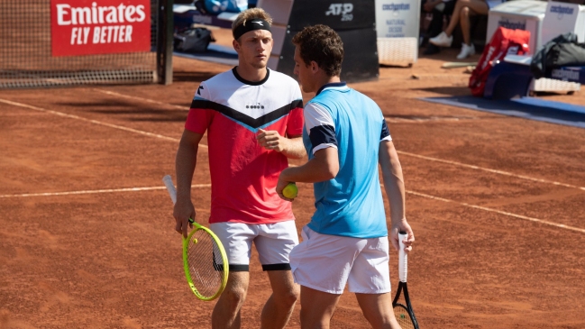 Carballés y Davidovich se coronaron campeones del dobles en el ATP de Santiago