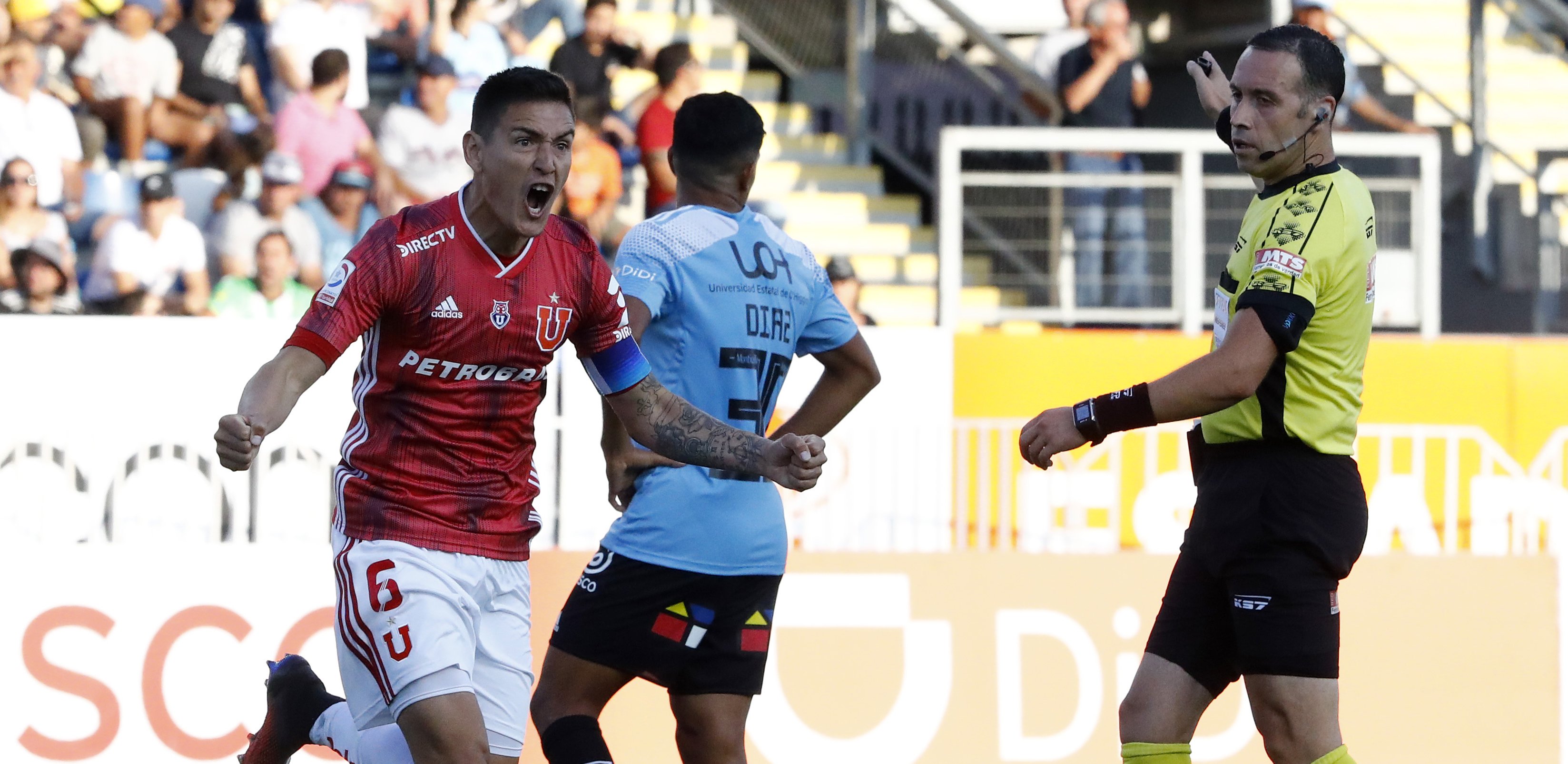 Matías Rodríguez volvió a anotar y le dio vida a la U ante O’Higgins en el arranque del complemento