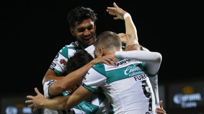 Santos Laguna de Diego Valdés se impuso a Atlas de Ignacio Jeraldino en México