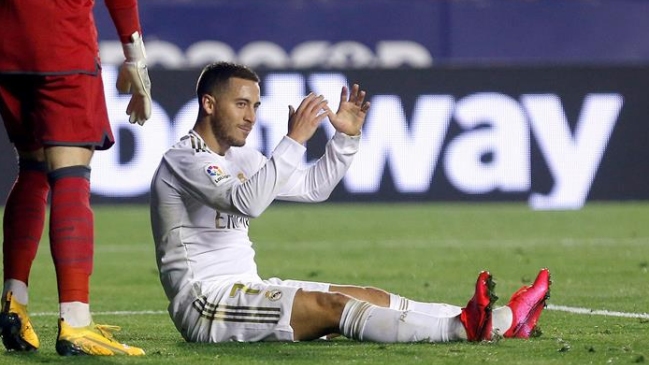 Eden Hazard será operado y se perderá el resto de la temporada