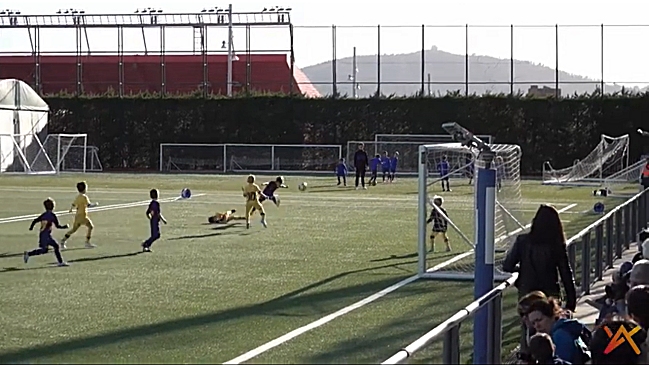 Hijo de Messi hizo dos golazos con la camiseta “10” de FC Barcelona