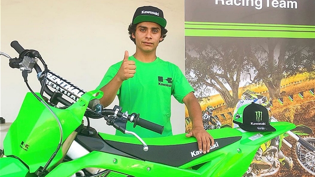 Líderes del Campeonato Nacional de Motocross se sumaron al Team Green de Kawasaki