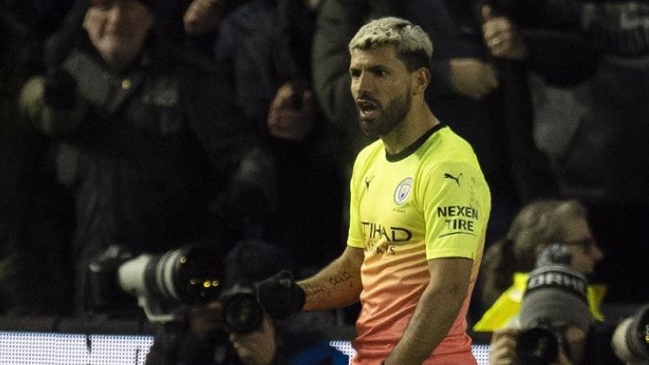 Sergio Agüero guió la clasificación de Manchester City en la FA Cup