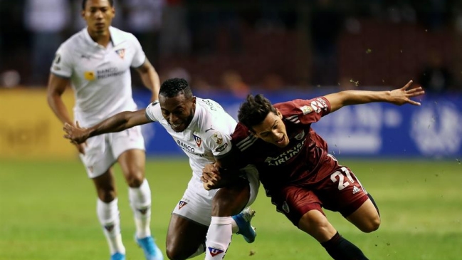 Liga de Quito goleó a un alternativo River Plate en la Copa Libertadores