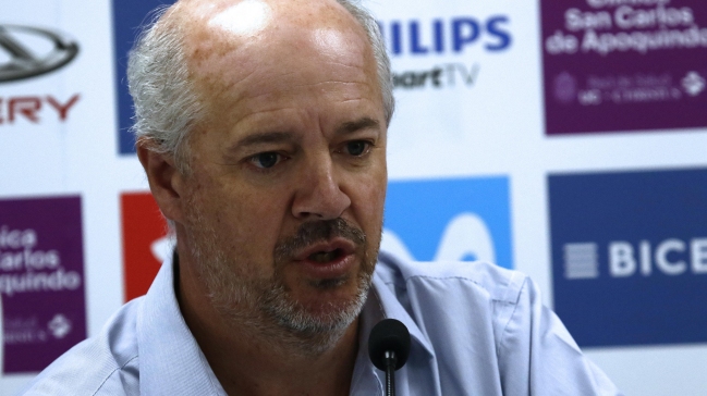 Juan Tagle y suspensión del duelo ante Unión: Nos queda enfocarnos en el partido del martes