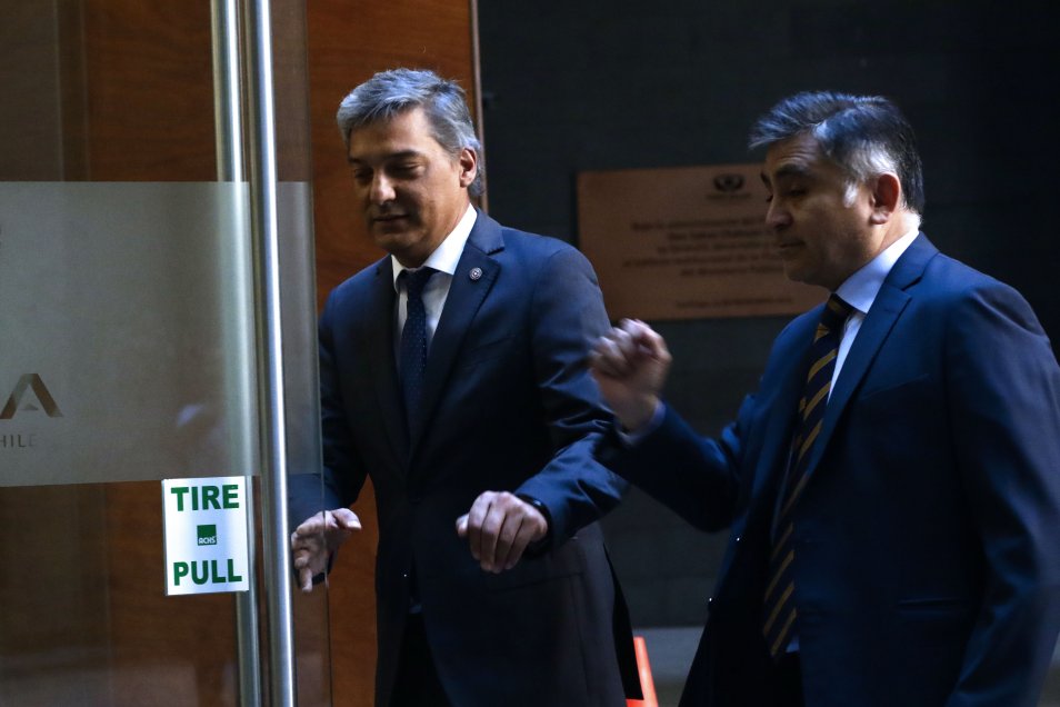 La reunión del presidente de la ANFP y el Fiscal Nacional