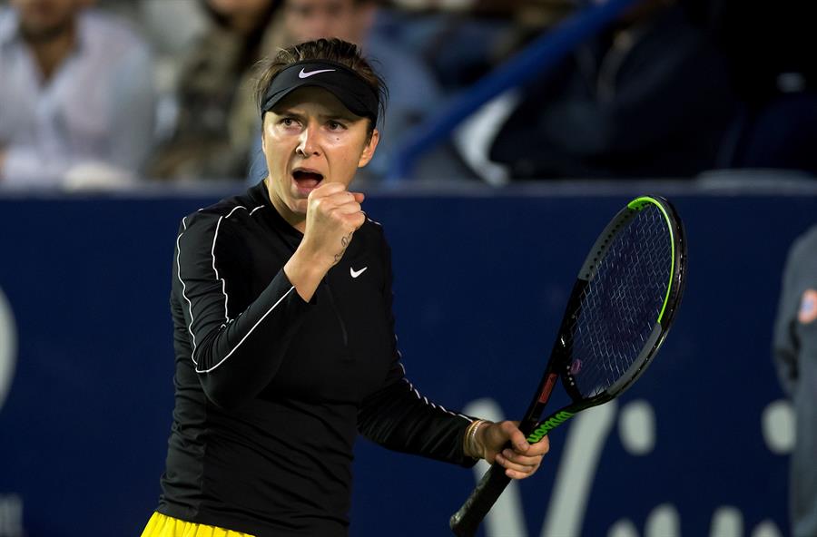 Elina Svitolina avanzó con solidez a los cuartos de final en el WTA de Monterrey