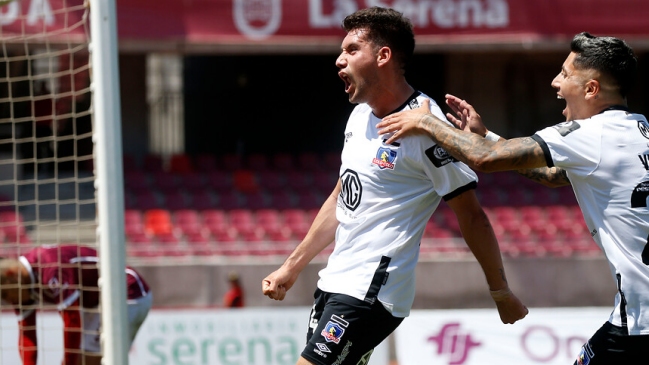 César Fuentes le dio el triunfo a Colo Colo ante La Serena con un remate de primera