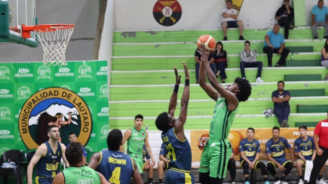 U. de Concepción ganó en el alargue a Temuco y quedó a un paso de la final del Centro en la LNB