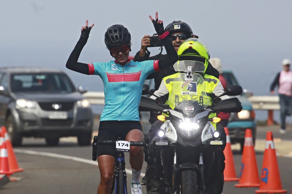 Keyni Urbina ganó la primera edición Woman Bike Fest Zapallar 2020