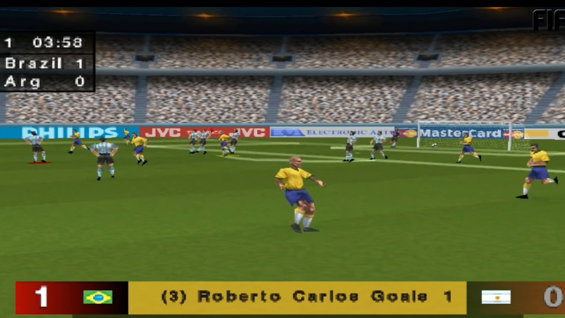 Así evolucionó el tiro libre en el videojuego FIFA