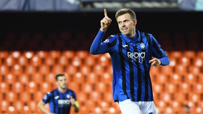 Los cuatro goles de Josip Ilicic en histórica clasificación de Atalanta a cuartos de la Champions