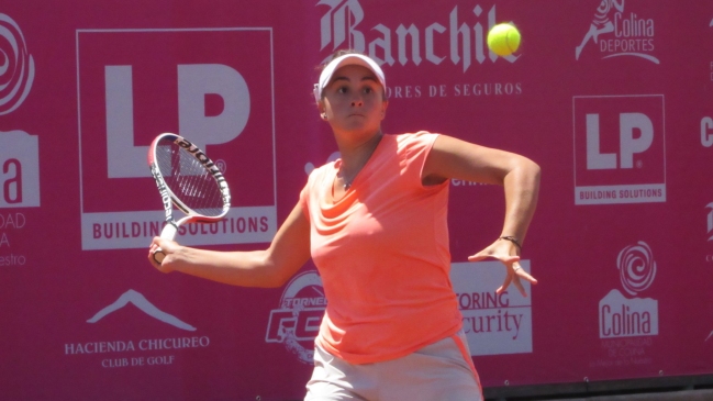 Bárbara Gatica avanzó a segunda ronda en el W25 de Olimpia