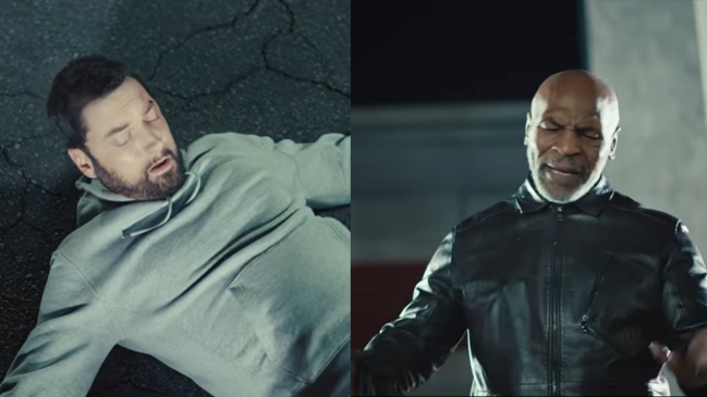Mike Tyson noquea a Eminen en su nuevo videoclip “Godzilla”