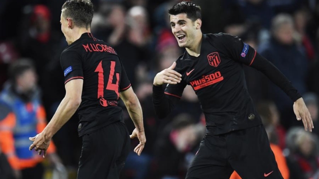 Marcos Llorente y Morata fueron los héroes de Atlético de Madrid ante Liverpool