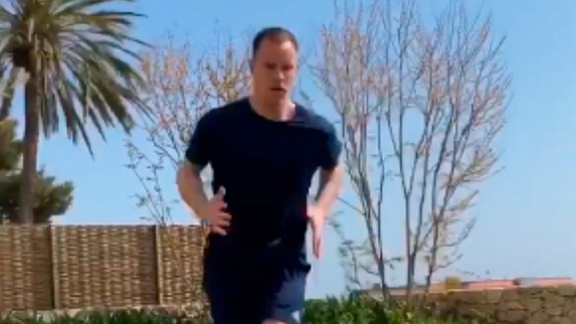 El intenso entrenamiento hogareño de Ter Stegen en plena alerta sanitaria por coronavirus